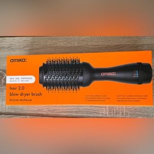 Amika hair 2.0 blow dryer brush new and improved.